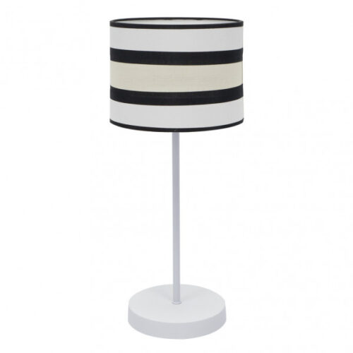 Sobremesa Grand. Karla 1xe27 Blanco/beis 61x25x25 Cm