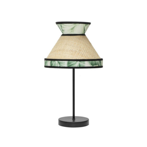 Sobremesa Peq. Constantinopla 1xe14 Beis/verde 45x20x20cm