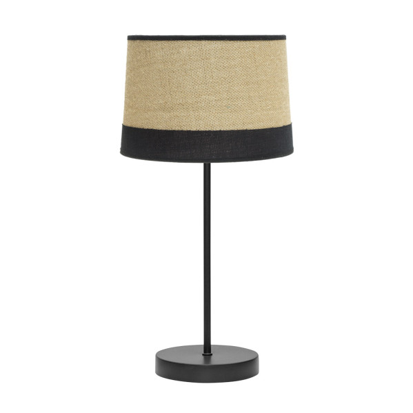 Sobremesa Tietar 1xe14 Saco/negro 44x22x22 Cm