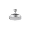 Ventilador Dc Esparta Peque 44w 5182lm Plata 72d 3asp 3000-4000-6000k Remoto+temporizador+memoria