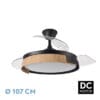 ventil-dc-provenza-72w-6120lm-negro-haya-3asp-des-32-47x50-107d-3col-remoto-temp-memoria.jpg Ventilador Dc Provenza 72w 7200lm Negro/haya 3asp.desplegables 36/51x50/107d.3col, Remoto, Temporizador, Memoria