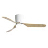Ventilador 18w Dc Kochi Blanco 3 Aspas Haya 6 Vel 3000-4000-6000k Remoto+temporizador 132 D 2025
