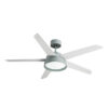 Ventilador 25w Dc Verde Lebeche 5 Aspas Rev.  Blanca/haya 6 Vel. 3000-4000-6000k 132d Remoto,memoria Y Temporizador