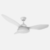 Ventilador 48w Dc Datoo Blanco 3 Aspas Blancas 6 Vel. 33/48x122x122cm 3 Colores C/remoto,memoria Y Temporizador 4080lm