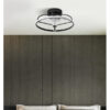 Ventilador 60w Dc Bora Negro 8 Aspas Transp. 21x50x50cm 6 Vel. 3 Colores C/remoto, Memoria, Temporizador Y Reg.Intensidad 5100lm