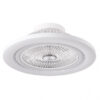 Ventilador 72w Dc Mato Blanco 5Aspas Transp. 22x58x58cm 6 Vel. 3 Colores C/remoto,memoria,temporiz Y Reg.Intensidad 6120lm