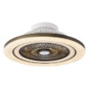 Ventilador 72w Dc Mato Cuero 5Aspas Transp. 22x58x58cm 6 Vel. 3 Colores C/remoto,memoria,temporiz Y Reg.Intensidad 6120lm