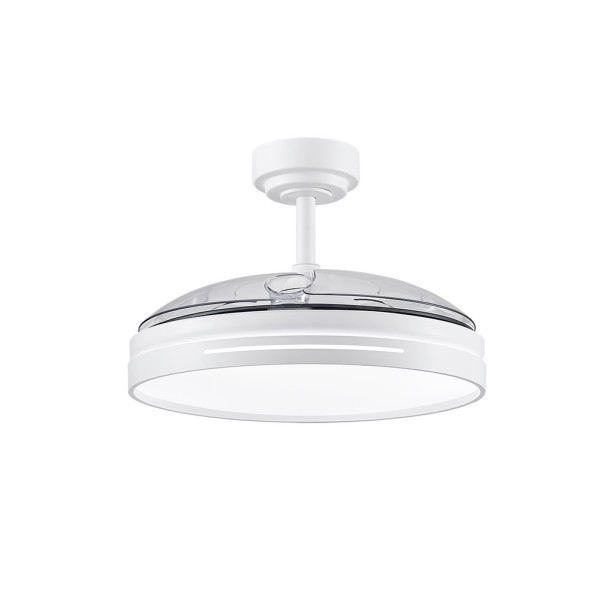 Ventilador Dc 48w Micenas Blanco 3asp.91d 6vel 4800lm 3000-4500-6000k Remoto+Reg.intensidad+memoria+temporiz 25