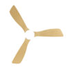 Ventilador Dc Azabache 20w Blanco 3asp.haya 6vel 3 Col 40/50x121d 2350lm Remoto,memor,tempo