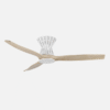 Ventilador Dc Baltir 18w Blanco/haya 3aspas 132d Regulable Intensidad 2250lm 3000k,4000k,6000k Remoto+temporizador+memoria
