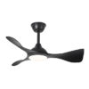 Ventilador Dc Caiman 36w 3600lm Negro 89d 3aspas 6vel 3000-4500-6500k Remoto+reg.intensidad+memoria+temporizador