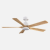 Ventilador Dc Cairo 24w 2400lm Blanco/hay 5asp 132 D 3000k,4500k,6000k,remoto+tempor+memori