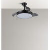 Ventilador Dc Cala Negro 48w 4800lm 3asp.desp 91d 6 Velocidades 3000-4000-6000k Remoto+temporiza+memoria