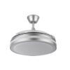 Ventilador Dc Esparta Plus 72w 6120lm Plata 107d 3aspas Desp.3000-4000-6000k Remoto+ Temporizador+ Memoria