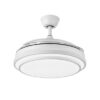 Ventilador Dc Ibe 59w 6980lm Blanco 3 Asp.desp. 107d 3000-4000-6000k Remoto, Reg. intensidad, Memoria Y Temporizador