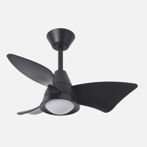 Ventilador Dc Jaguar 30w 3000lm Negro 96d 3aspas 6vel 3000-4500-6500k Remoto+reg.intensidad+memoria+temporizador