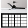 Ventilador Dc Legio 26w Negro 3aspas negro/roble 107d 2950lm 3000-4000-6000k Remoto+memoria+temporizador
