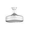 Ventilador Dc Mandarin  Plata 72w 3aspas 108d Reg.intensidad 7200lm 3000-4000-6500k Remoto+memoria+temporizador