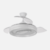 Ventilador Dc Maracana 57w Blanco 3asp.107d 5980lm 3000-4500-6500k Reg.intensidad+remoto+memoria+temporizador