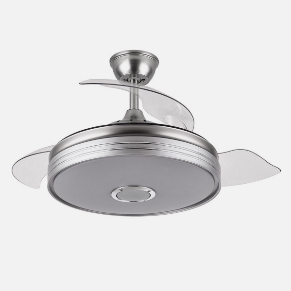 Ventilador Dc Matanuska 72w 6120lm Niq Bluethooth  32/47x55/108d.3 Aspas Desp.6 Vel.3 Color.