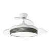 Ventilador Dc Moda 72w Blanc/tetris Gris 91d 3asp 7200lm 3000-4000-6000k Remoto+ Memoria+ Temporizador