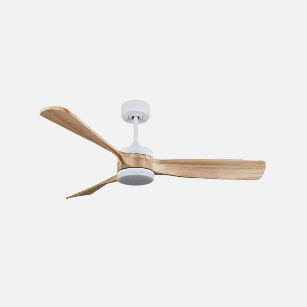 Ventilador Dc Oriente 26w Blanco 3 Aspas Haya 132d 6vel 3colores 2950lm Remoto,temporizador,memoria 24