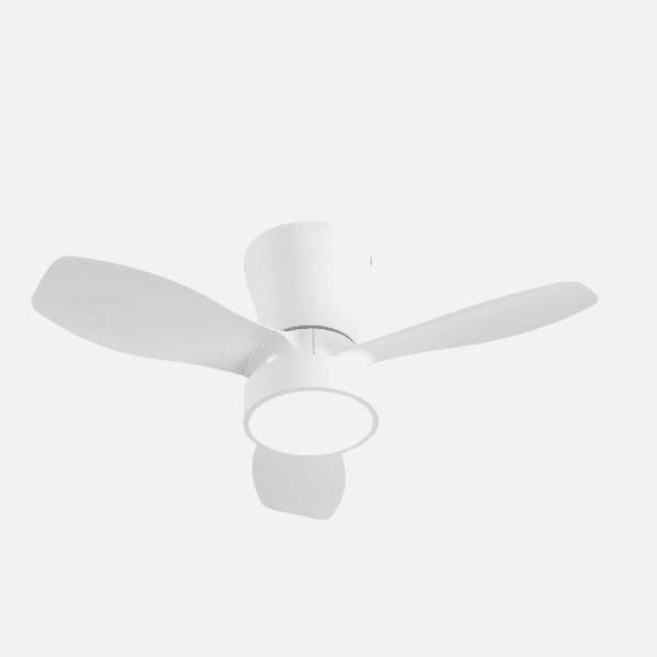 Ventilador Dc Piton 24w 2160lm Blanco 3asp 3velocidades 62d  3000-4000-6500k,remoto+reg.intensidad+temporizador