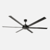 Ventilador Dc Sanson Negro Sin Luz 6asp 214d C/remoto Y Temporizador