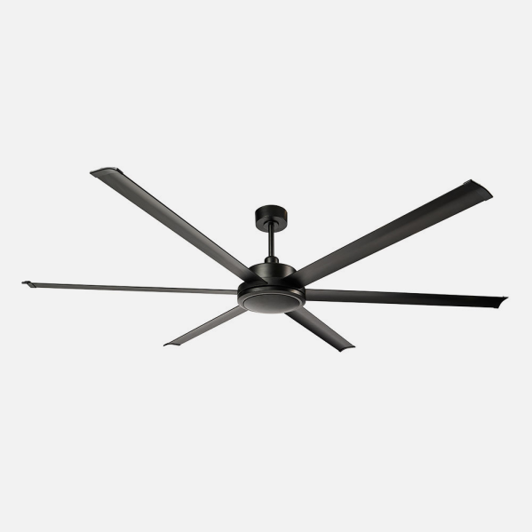 Ventilador Dc Sanson Negro Sin Luz 6asp 214d C/remoto Y Temporizador