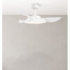 Ventilador Dc Sierra 40w Blanco 3 Aspas 107d 4400lm 6vel 3000-4000-6500k Remoto,memoria,temporizador