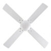 Ventilador Dc Sofia 2xe27 Blanco 4 Aspas Rev.Blanca/haya 40x107d C/remoto Temporizador
