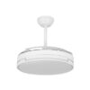 Ventilador Dc Papiro 59w Blanco 3aspas desp.107d 6980lm 3000k,4000k,6000k Remoto+ Memoria+ Temporizador