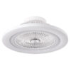 Ventilador  DC Natalia 72w Saco-negro 60d 5 Aspas 6 Veloc. 3 Colores 6120lm Remoto,memoria,temporizador,reg.Intensidad