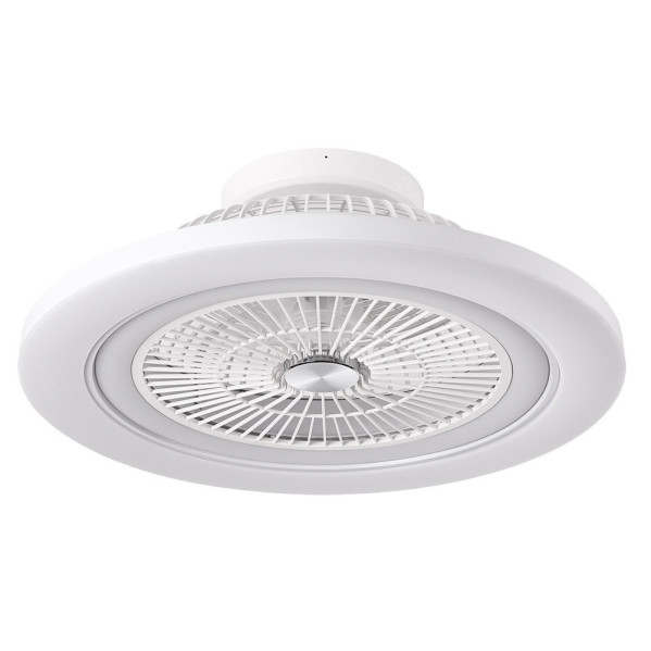 Ventilador  DC Natalia 72w Saco-negro 60d 5 Aspas 6 Veloc. 3 Colores 6120lm Remoto,memoria,temporizador,reg.Intensidad