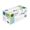 Ventilador Dc Nevery 26w Niquel 4 Aspas Haya/plata 122d 2950lm 3000-4000-6000k Remoto-temporizador-memoria 24