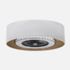 Ventilador DC Tania 72w Blanco/madera Clara 5 Aspas 6 Velocidades 3col Remoto,memoria,reg.Intensidad,temporizador 6120lm 70d
