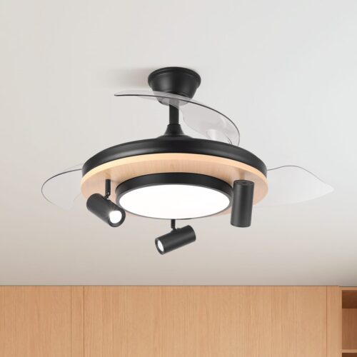 Iluminación - Ventiladores- Techo Aspas Retráctiles