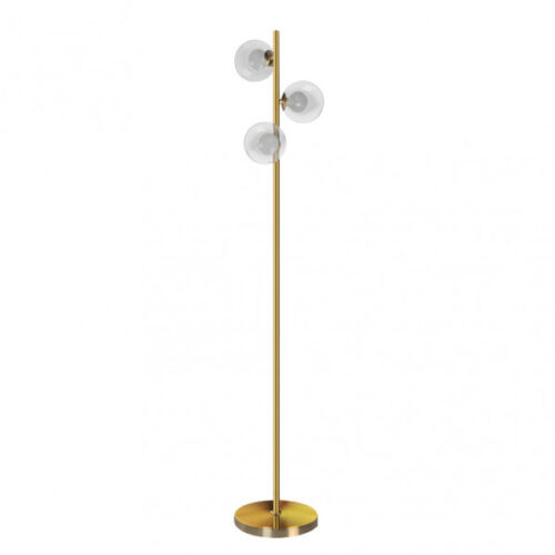 Pie De Salon Jerusalen 3xg9 Bronce 160x31x25 Cm