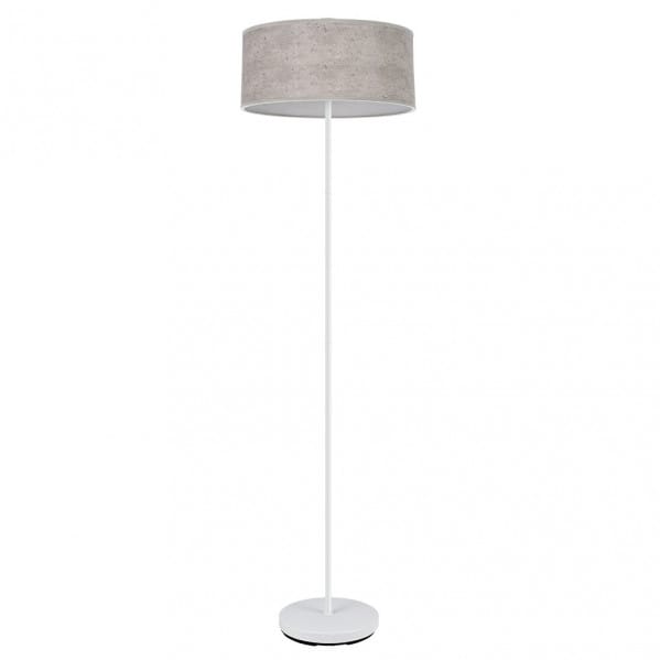 pie-salon-jerte-1xe27-blanco-cemento-gris.jpg Pie Salon Jerte 1xe27 Blanco/cemento Gris 165x40x40 Cm