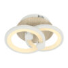 Plafon Sydney 32w 3000-4000-6500k Blanco/madera Clara 14x 30x20cm 4160 Lm Remoto,regulable,memoria