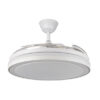 Ventilador Dc Esparta Maxi 80w 10255lm Blanco 132d 5asp 3000-4000-6000k Remoto+temporizador+memoria
