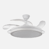 Ventilador Dc Esparta Maxi 80w 10255lm Blanco 132d 5asp 3000-4000-6000k Remoto+temporizador+memoria