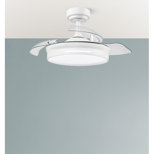 Ventilador Dc 48w Micenas Blanco 3asp.91d 6vel 4800lm 3000-4500-6000k Remoto+Reg.intensidad+memoria+temporiz 25