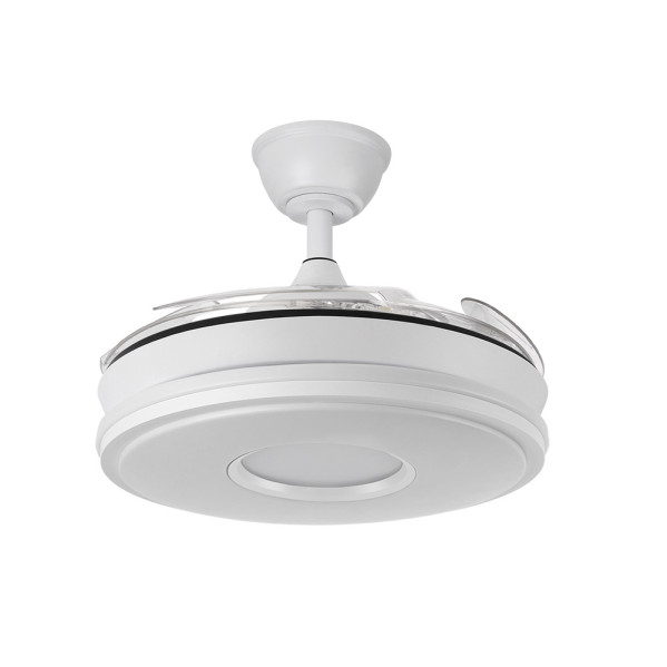 Ventilador Dc Dani 59w 6980lm Blanco 4aspas 6velocidades 91d 3000-4000-6000k Remot+reg.intensidad+memori+tempor