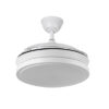 Ventilador Dc Escorpion Mini 59w Blanc 3aspas Desp. 91d 6980lm Remot+temporiz+memoria