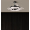 Ventilador Dc Maracana 57w Negro 3asp.107d 5980lm 3000-4500-6500k Reg.intensidad+remoto+memoria+temporizador