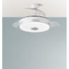 Ventilador Dc Matanuska 72w 6120lm Blanco Bluethooth 32/47x55/108d.3 Aspas Desp.6 Vel.3 Color.