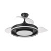 Ventilador Dc Pitufo 57w Nergro 3asp107d 3990lm Rgb +3000-4500-6500k Reg.intensidad+remoto+memo+temporiz