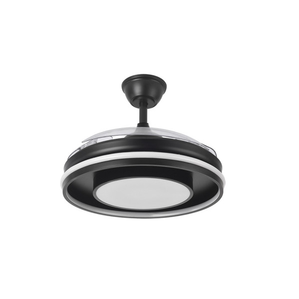 Ventilador Dc Pitufo 57w Nergro 3asp107d 3990lm Rgb +3000-4500-6500k Reg.intensidad+remoto+memo+temporiz