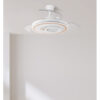 Ventilador Dc Sultan 68w Blanco/haya 3asp.107d 4960lm 3000-4500-6500k Reg.intensidad+remoto+memoria+temporizador
